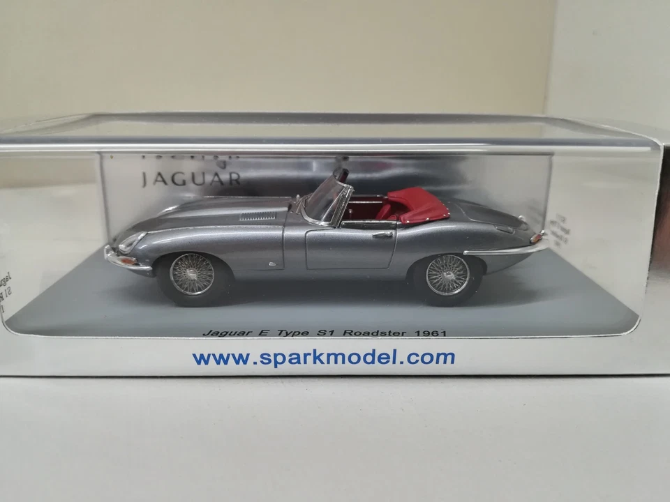 JAGUAR E Type 1° serie spider - 1961 - SPARK 1:43 - Immagine 1 di 4