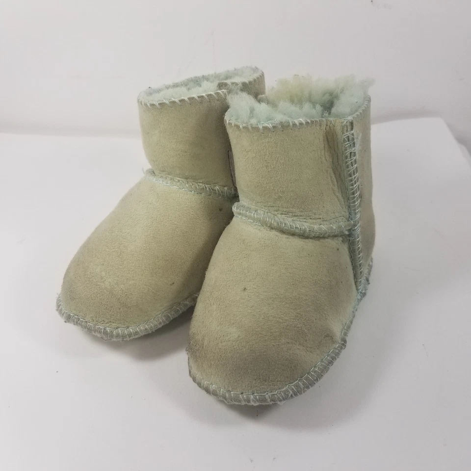 Ugg Australia Pull On Suede Sheepskin Boots 5202 Toddler US Size SMALL - Image 1 of 4