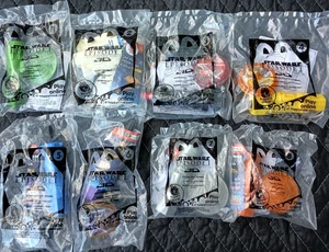Lotto NUOVI giocattoli Happy Meal Star Wars Episodio I 3D McDonald's 2012 set da #1-8 - Foto 1 di 5