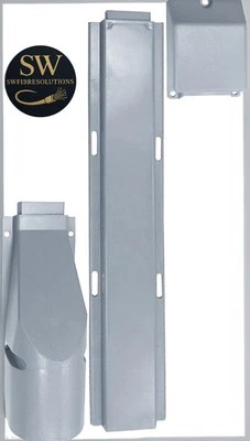 External Telephone Line Plastic Cable Protection Cover Set As Used On New Builds - Image 1 of 4