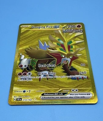 Gouging Fire ex 214/162 Sv05: Temporal Forces Holo - Image 1 of 4