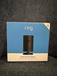 Ring Stick Up Cam Plug-In (3rd Gen, 2022) - New in Box, Indoor/Outdoor - Picture 1 of 5