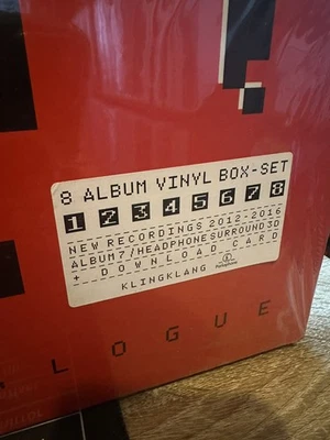 Kraftwerk 3-D THE CATALOGUE 8 LP BOX SET. Brand New & Sealed - Image 1 of 4