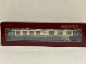 BEMO H0m AB 1615 Personenwagen 1./2. Kl. RhB grün/beige 3261 105 - Picture 1 of 1