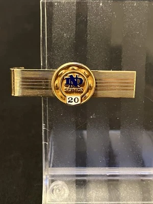 Clip de corbata chapado en oro de 12 K vintage nuevas salidas para hombres joyería Robbins Attleboro Foto 1 de 4