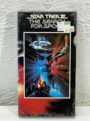 Star Trek III IV V Movie Lot Of 3 VHS Cassettes Brand New Spock Voyager Frontier - Image 1 of 4
