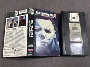 CUT BOX Halloween 4: The Return of Michael Myers (VHS, 1993) CBS FOX Horror - Picture 1 of 10