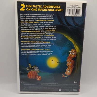 Alvin and the Chipmunks - Scare-riffic Double Feature (DVD, 2007) - Image 1 of 4