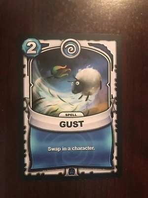 2016 Skylanders Battlecast - Gust (Spell) - Rare - Image 1 of 2