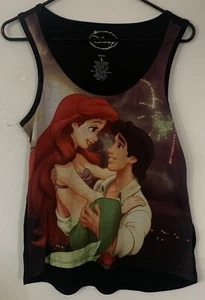 Disney The Little Mermaid Tank Top Size Large- Ariel And Prince Eric  - Picture 1 of 3