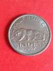 1947 India Half Rupee.  King George VI