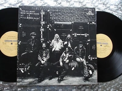 The Allman Brothers Band At Fillmore East ~ IMPORT  LP  Capricorn  SJET-9565~6 - Image 1 of 4