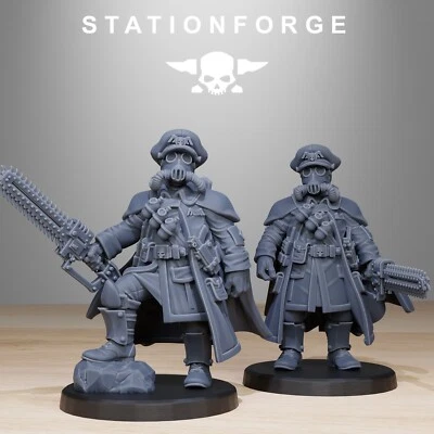 STATIONFORGE Soldados Imperiales de la Guardia Sombría x 1, División Frostwatch, Cuerpo de Oficiales
