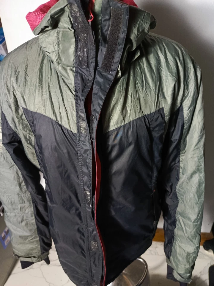 AEGIS Jacket Outdoor Green Long Sleeve Collar Windbreaker | Pit:27,Length:31 in - Image 1 of 4