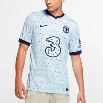 Camiseta de fútbol azul visitante Nike Chelsea 2020-21 talla pequeña CD4229-495 Foto 1 de 4