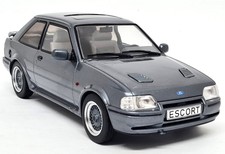 1990 MCG 1/18 - Ford Escort RS Turbo MK4 S2 Grey Diecast Scale Model Car