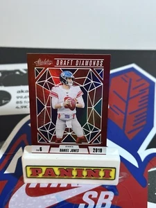 2024 panini absolute Daniel Jones #dd-djs Draft Diamonds Red /150 - Picture 1 of 2