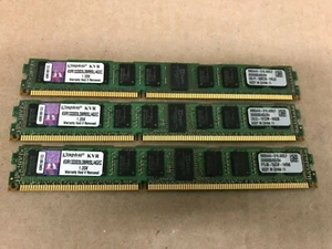 3x Kingston 4GB 240-Pin DDR3 SDRAM ECC Registered DDR3 1333 Server Memory  - Picture 1 of 2