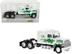 Brekina Ford LTL-9000 Truck Tractor White/Green Flame #85879 HO 1/87 Scale