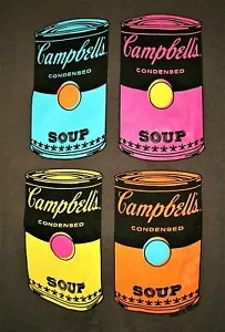 Campbell's Condensed Soup Cans Art Print Style Neu 2021 T-Shirt XL - Bild 1 von 2