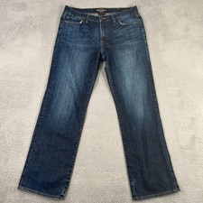 Lucky Brand Jeans Men 34x32 361 Vintage Straight Blue Denim Pants