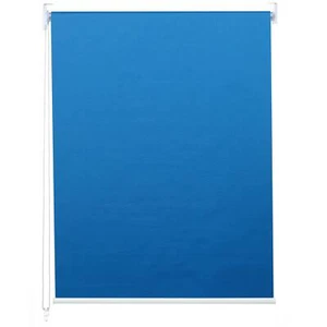 Persiana MCW-D52, persiana enrollable, protección solar 110x160 cm azul - Imagen 1 de 5