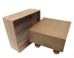 Go Board Straight Grain Full Size with Board Cover and Legs Boardgames Table - Picture 1 of 10