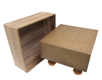 Go Board Straight Grain Full Size with Board Cover and Legs Boardgames Table - Image 1 of 4