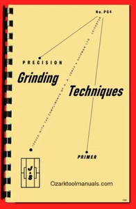 Jones & Shipman How to Do Precision Grinding Techniques & Procedures Book Manual - Picture 1 of 12