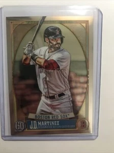 2021 Topps Gypsy Queen J.D. Martinez Chrome Box Topper #200 Boston Red Sox - Picture 1 of 2