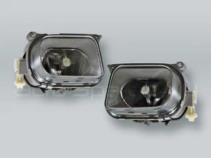 TYC Fog Lights Driving Lamps Assy with bulbs PAIR fits 1996-1999 MB E-class W210 - Picture 1 of 3
