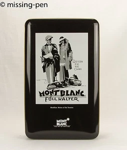Montblanc Blechbox „Reisen Sie nie ohne Montblanc Füllhalter“ - Bild 1 von 2