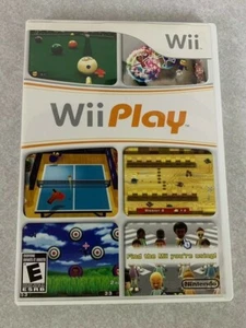 Wii Play (Nintendo Wii, 2007)Testato funzionante in buone condizioni con manuale  - Foto 1 di 2