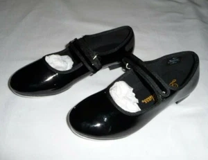Clase de Baile Unisex Niño Mary Jane Patente Cuero Grifo Zapatos de Baile Juventud 7.5 NUEVOS - Imagen 1 de 3