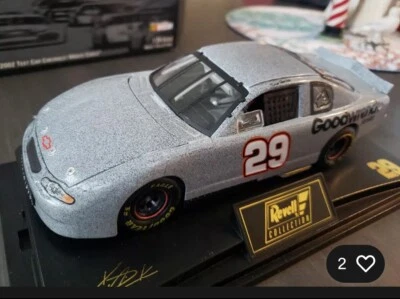 Coche de prueba Kevin Harvick GM Goodwrench 2002 #29 1 24 Revell diecast Foto 1 de 4