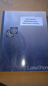 Lakeshore EG&G PAR 7300 Series VSM Magnetometer software manual 7304 7307 9300 - Picture 1 of 2