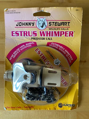 Johnny Stewart Estrus Whimper Predator Call with DVD. Bark, Yip, Howl - Image 1 of 2