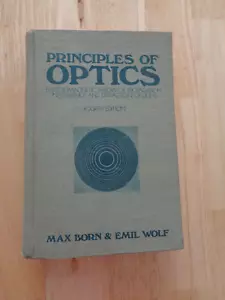 Principles of Optics , 4th ed. by Max Born & Emil Wolf HC 1970 - Imagen 1 de 1