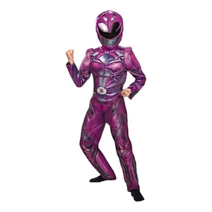 disguise pink power ranger size small 4-6 halloween costume with 2 masks. - Picture 1 of 7