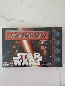 Monopoly Star Wars Das Erwachen der Macht 2015 Edition Disney Hasbro NEU Sealed - Bild 1 von 8
