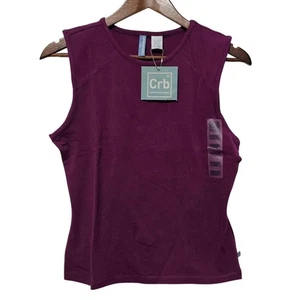 Canyon River Blues Tank Top Women's Size L Raspberry Red NWT Minimalist Casual - Picture 1 of 5