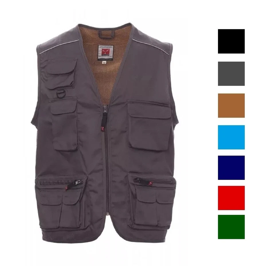 PAYPER Weste POCKET Arbeitsweste Anglerweste Outdoorweste Workwear - Bild 1 von 2