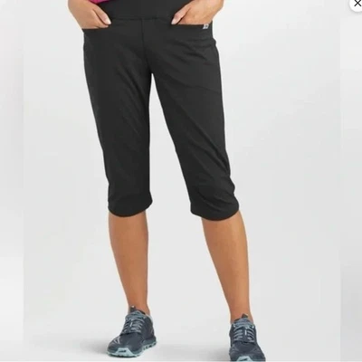 Pantalones capris Outdoor Research Zendo negros talla pequeña 274458 Foto 1 de 4