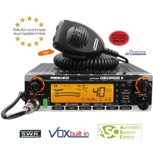 President George II AM/FM/SSB 4/12 Watt CB-Funkgerät - Bild 1 von 3