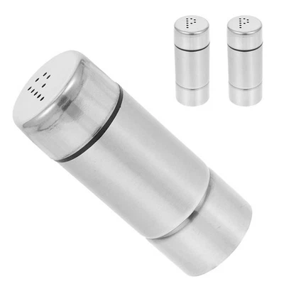  3 Pcs Contenitori Per Spezie Contenitore Sale Distributore Condimenti - Immagine 1 di 4