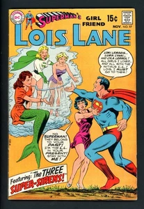 SUPERMAN'S GIRL FRIEND LOIS LANE #97  DC 1969 -Curt Swan & Irv Novick Art -VG/FN - Picture 1 of 2