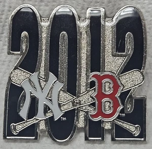 NEW YORK YANKEES vs BOSTON RED SOX PIN 2012 - Picture 1 of 2