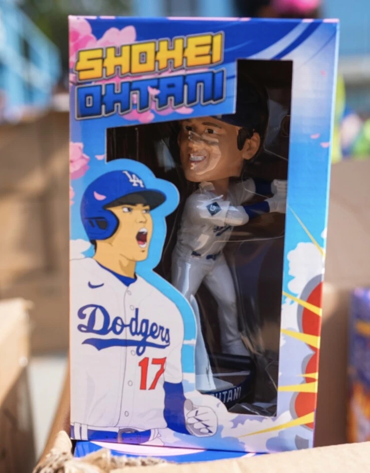 Shohei Ohtani Los Angeles Dodgers Nuevo en Caja 1er Bobblehead SGA Foto 1 de 1