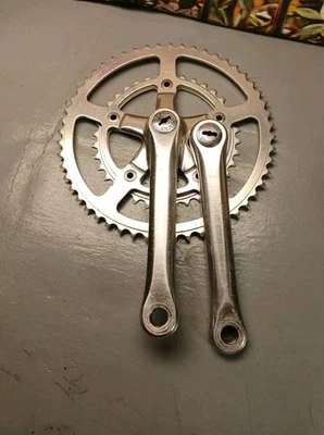 Sugino GT Crankset K-TYPE Crown Chainring 52/36t 170mm 110BCD w/Caps BMX Road  - Image 1 of 4