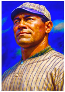 JIM THORPE * ACEO * FUN BASEBALL ART * Kunstkarte * ATC - Bild 1 von 2